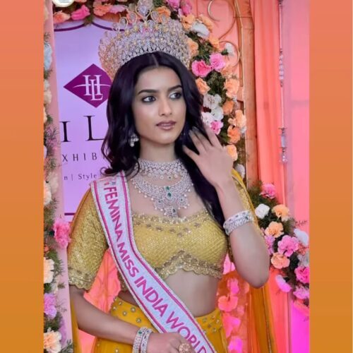 Pageant-ready makeup for Femina Miss India by Noor Luxe Studio