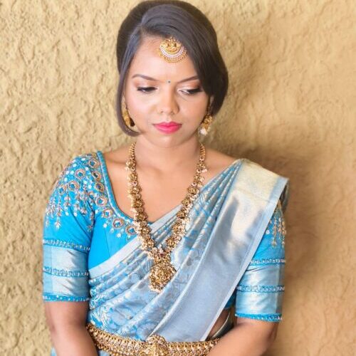 Professional hairstyling and Drapping services in Hyderabad