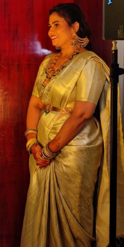 Bridesmaid makeup and hairstyling for wedding event